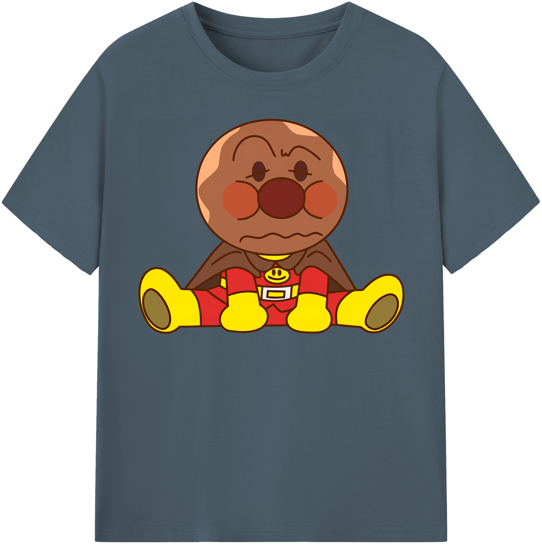 （画像用） アンパンマン Anpanman 綿100％半袖Tシャツ（フロントプリント）